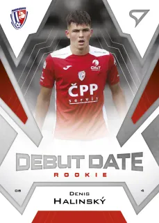 Halinský Denis SportZoo Fortuna liga  2023-24 II.série Debut Date Rookie č.DR-17