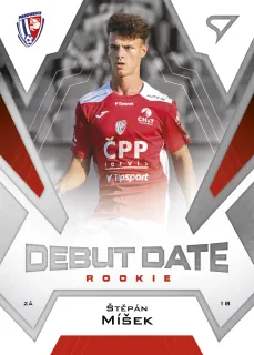 Míšek Štěpán SportZoo Fortuna liga  2023-24 II.série Debut Date Rookie č.DR-19
