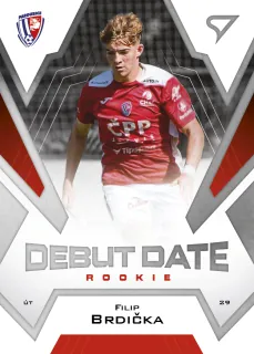 Brdička Filip SportZoo Fortuna liga  2023-24 II.série Debut Date Rookie č.DR-20