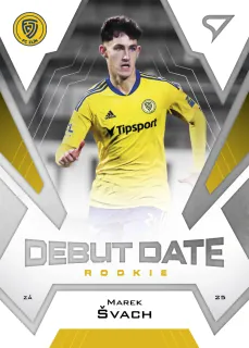 Švach Marek SportZoo Fortuna liga  2023-24 II.série Debut Date Rookie č.DR-25