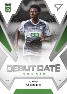 Moses David SportZoo Fortuna liga  2023-24 II.série Debut Date Rookie č.DR-27