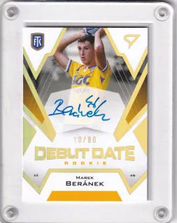 Beránek Marek SportZoo Fortuna liga  2023-24 II.série Debut Date Rookie AUTO /80 č.DRS-MB