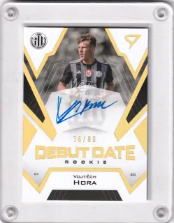 Hora Vojtěch SportZoo Fortuna liga  2023-24 II.série Debut Date Rookie AUTO /80 č.DRS-VH