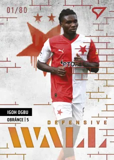 Ogbu Igoh SportZoo Fortuna liga  2023-24 II.série Defensive Wall /80 č.DW-04