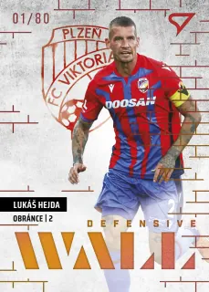 Hejda Lukáš SportZoo Fortuna liga  2023-24 II.série Defensive Wall /80 č.DW-05