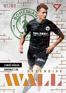 Hůlka Lukáš SportZoo Fortuna liga  2023-24 II.série Defensive Wall /80 č.DW-07