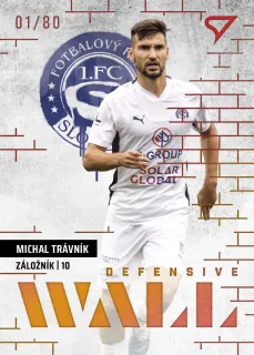 Trávník Michal SportZoo Fortuna liga  2023-24 II.série Defensive Wall /80 č.DW-10
