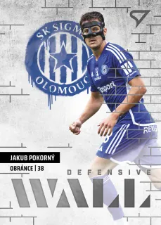 Pokorný Jakub SportZoo Fortuna liga  2023-24 II.série Defensive Wall č.DW-12