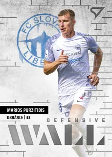 Purzitidis Marios SportZoo Fortuna liga  2023-24 II.série Defensive Wall č.DW-14