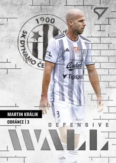Králik Martin SportZoo Fortuna liga  2023-24 II.série Defensive Wall č.DW-18