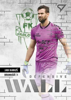 Hanuš Jan SportZoo Fortuna liga  2023-24 II.série Defensive Wall č.DW-23