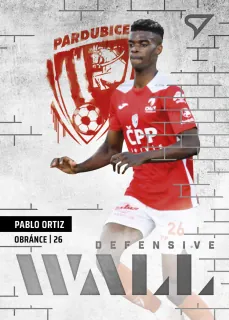 Ortiz Pablo SportZoo Fortuna liga  2023-24 II.série Defensive Wall č.DW-25