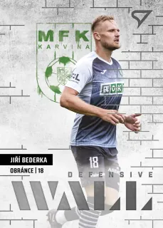 Bederka Jiří SportZoo Fortuna liga  2023-24 II.série Defensive Wall č.DW-27
