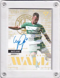 Hybš Matěj SportZoo Fortuna liga  2023-24 II.série Defensive Wall AUTO /60 č.DWS-MH