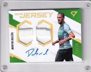 Doležal Martin SportZoo Fortuna liga  2023-24 II.série Game Jersey AUTO /25 č.GJS-DO