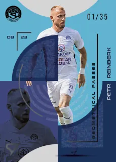 Reinberk Petr SportZoo Fortuna liga  2023-24 II.série Geometrical Passes /35 č.GP-07