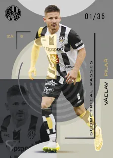 Pilař Václav SportZoo Fortuna liga  2023-24 II.série Geometrical Passes /35 č.GP-10