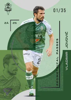 Jovovič Vladimir SportZoo Fortuna liga  2023-24 II.série Geometrical Passes /35 č.GP-15