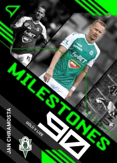Chramosta Jan SportZoo Fortuna liga  2023-24 II.série Milestones č.MS-16