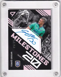 Grigar Tomáš SportZoo Fortuna liga  2023-24 II.série Milestones AUTO /25 č.MSS-TG