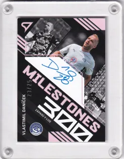 Daníček Vlastimil SportZoo Fortuna liga  2023-24 II.série Milestones AUTO /25 č.MSS-VD