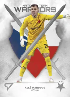 Mandous Aleš SportZoo Fortuna liga  2023-24 II.série National Team Warriors č.NW-12