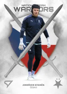 Staněk Jindřich SportZoo Fortuna liga  2023-24 II.série National Team Warriors č.NW-13