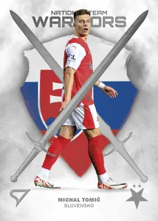 Tomič Michal SportZoo Fortuna liga  2023-24 II.série National Team Warriors č.NW-15