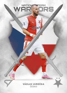 Jurečka Václav SportZoo Fortuna liga  2023-24 II.série National Team Warriors č.NW-21