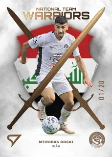 Doski Merchas SportZoo Fortuna liga  2023-24 II.série National Team Warriors /20 č.NW-26