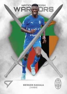 Sakala Benson SportZoo Fortuna liga  2023-24 II.série National Team Warriors č.NW-30