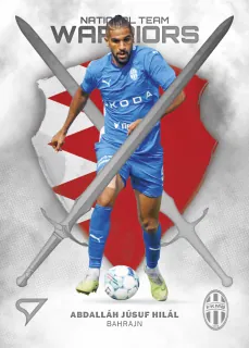 Hilál Abdalláh Júsuf SportZoo Fortuna liga  2023-24 II.série National Team Warriors č.NW-31