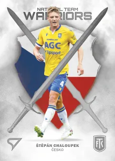 Chaloupek Štěpán SportZoo Fortuna liga  2023-24 II.série National Team Warriors č.NW-34