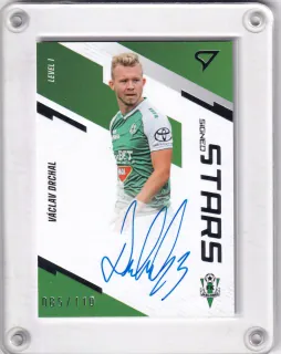 Drchal Václav SportZoo Fortuna liga  2023-24 II.série Signed Stars - Level 1 xxx/100 č.SL1-VD