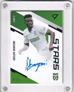 Akinyemi Adeleke SportZoo Fortuna liga  2023-24 II.série Signed Stars - Level 2 xx/65 č.SL2-AA