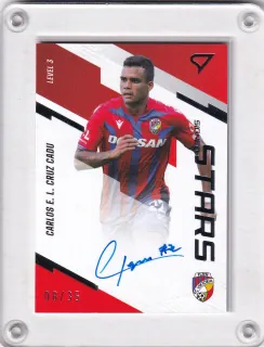 Cadu Carlos E.L. Cruz SportZoo Fortuna liga  2023-24 II.série Signed Stars - Level 3 xx/35 č.SL3-CC