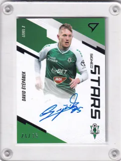 Štěpánek David SportZoo Fortuna liga  2023-24 II.série Signed Stars - Level 3 xx/35 č.SL3-DS