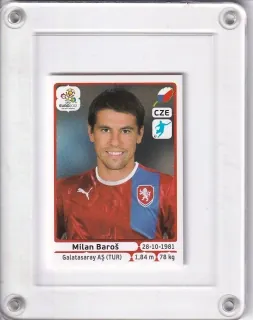 Baroš Milan Panini   2012 Samolepka č.159