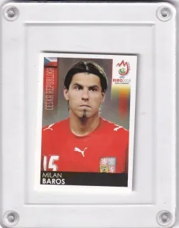 Baroš Milan Panini   2008 Samolepka č.95