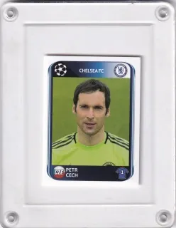 Čech Petr Panini   2010-11 Samolepka č.346