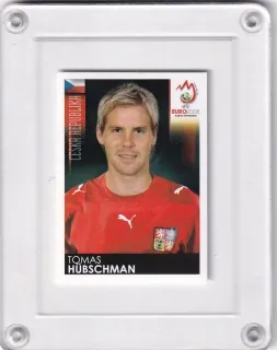 Hübschman Tomáš Panini   2008 Samolepka č.81
