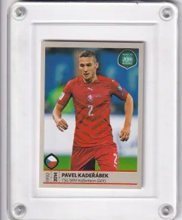 Kadeřábek Pavel Panini   2018 Samolepka č.37