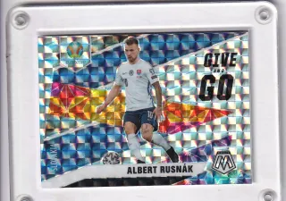 Rusnák Albert Panini Mosaic UEFA Euro 2021 Mosaic Prizm Give and Go č.18