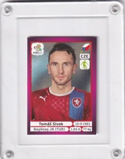 Sivok Tomáš Panini   2012 Samolepka č.147