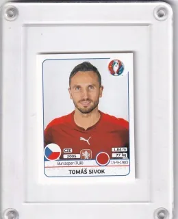 Sivok Tomáš Panini   2016 Samolepka č.392