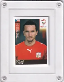 Sivok Tomáš Panini   2008 Samolepka č.87