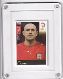 Štajner Jiří Panini   2008 Samolepka č.94