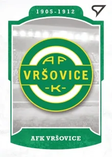AFK VRŠOVICE SportZoo Dekády Fotbalové ligy 2023 Vývoj klubového loga č.L-002