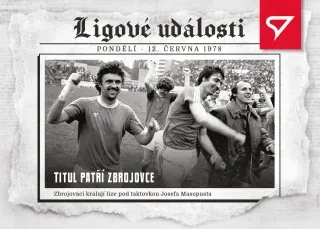 TITUL PATŘÍ ZBROJOVCE SportZoo Dekády Fotbalové ligy 2023 Ligové události č.LU-007