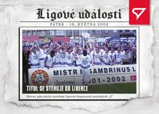 TITUL SE STĚHUJE DO LIBERCE SportZoo Dekády Fotbalové ligy 2023 Ligové události č.LU-009